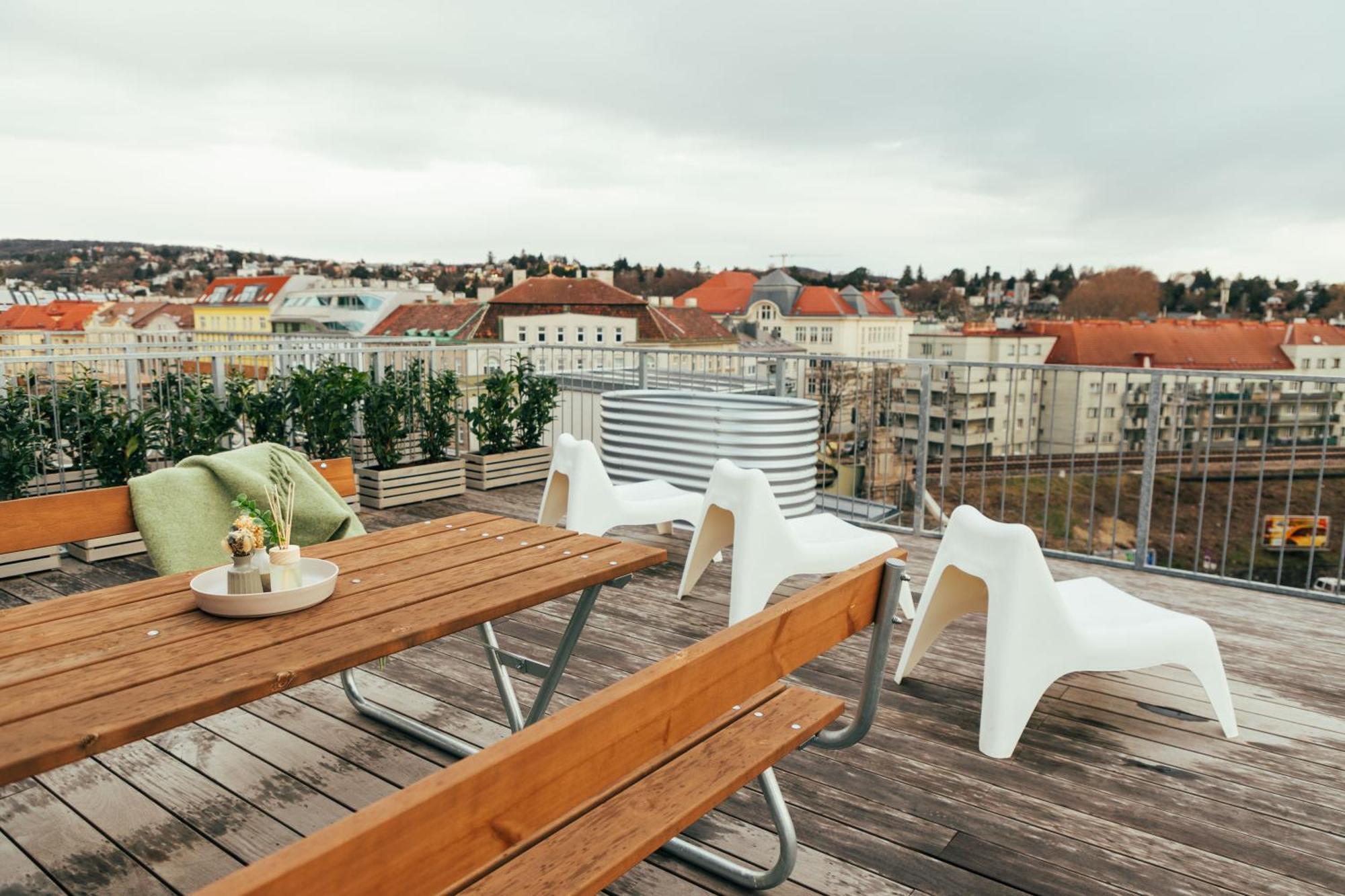 Large Apartments - Great For Groups - With Balcony Or Terrace Wien Exteriör bild