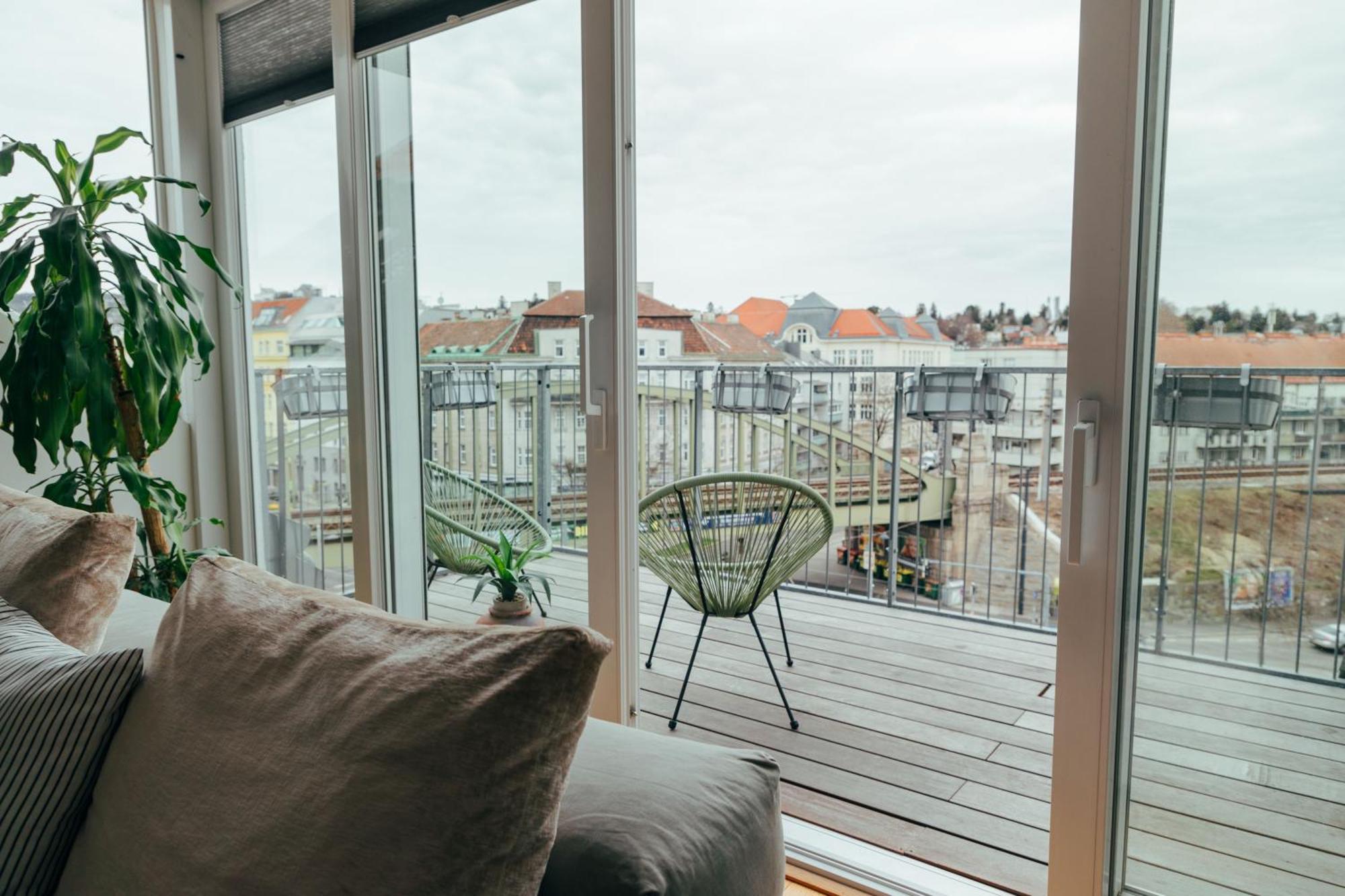 Large Apartments - Great For Groups - With Balcony Or Terrace Wien Exteriör bild